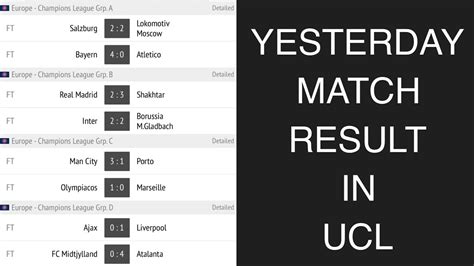 yesterday football match result|yesterday matches and their results.